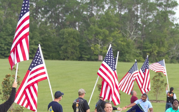 Staff Sgt. Toni Walker with 81st RSC guide-on
