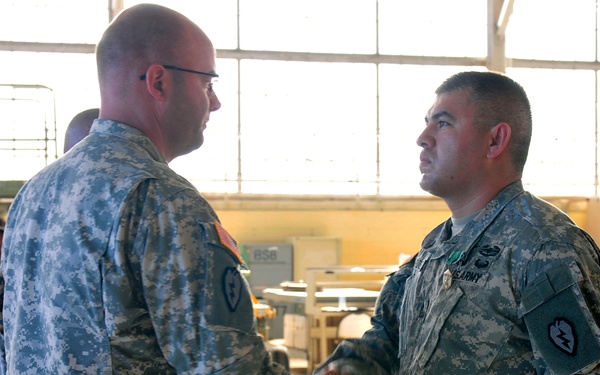 CAB Soldier honored for selfless act
