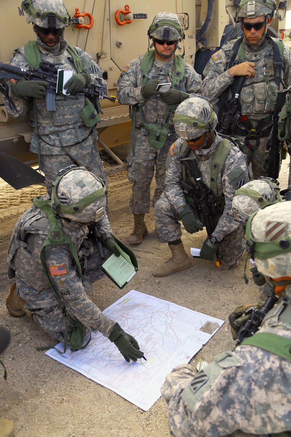 National Training Center 1st ABCT 3rd ID Decisive Action Rotation 14-09