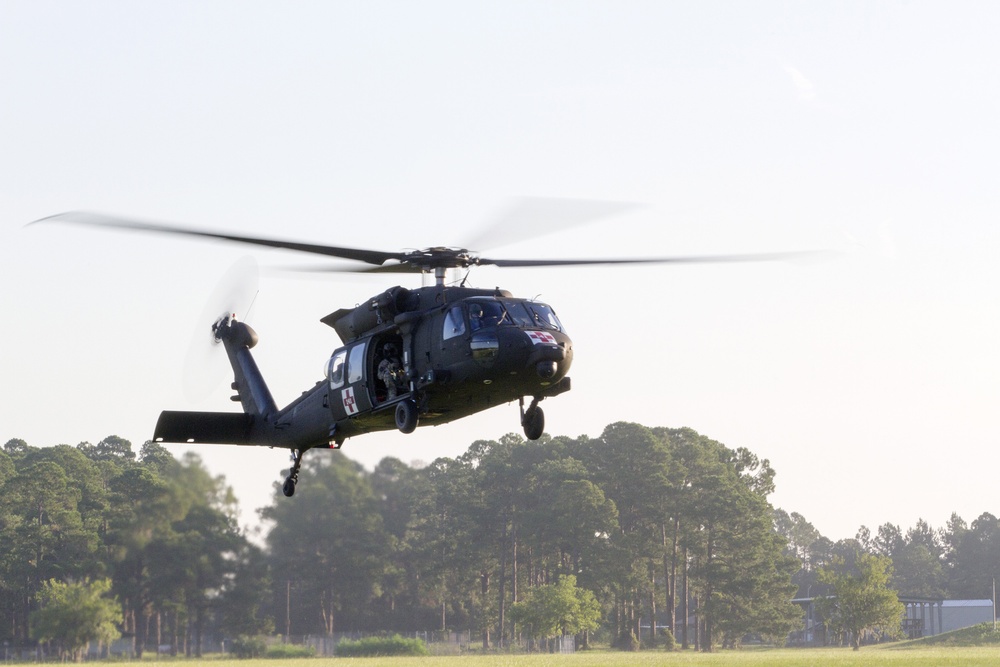 724th MP Battalion trains with Florida Guard aviation flight crews
