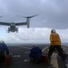 11th MEU Osprey conducts flight ops on USS Comstock