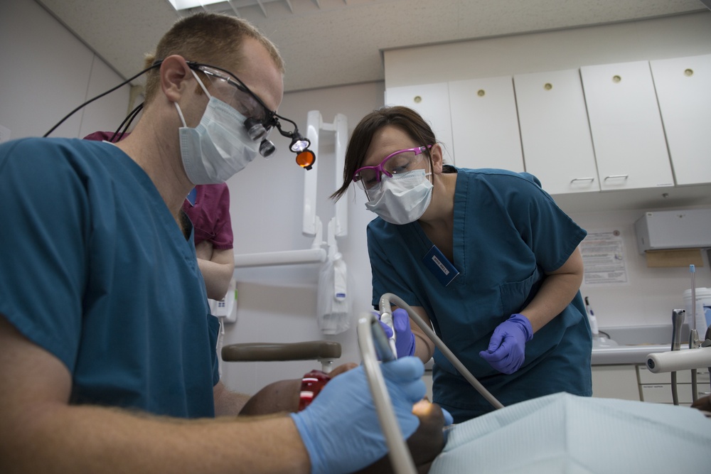 Dental Assisting Training Program offers career opportunity aboard station