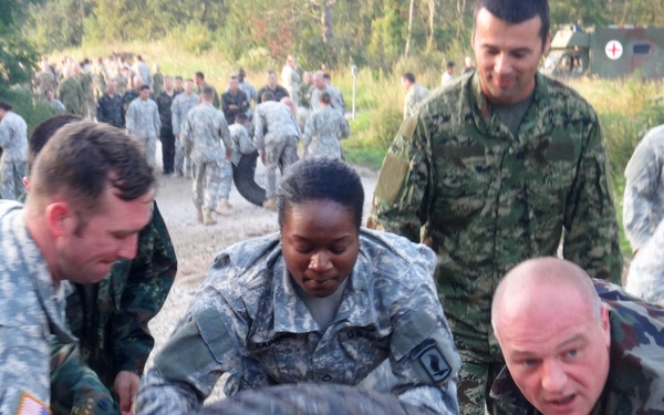 Immediate Response 14 kicks off with team building exercises