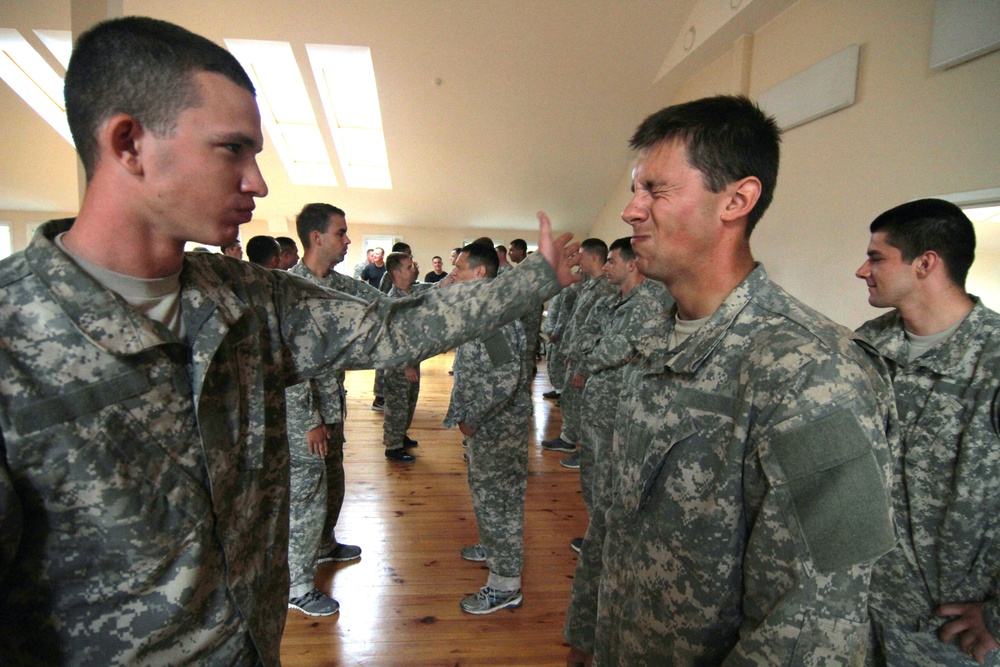 ‘Sky Soldiers’ and ‘Iron Wolves’ certify on Combatives