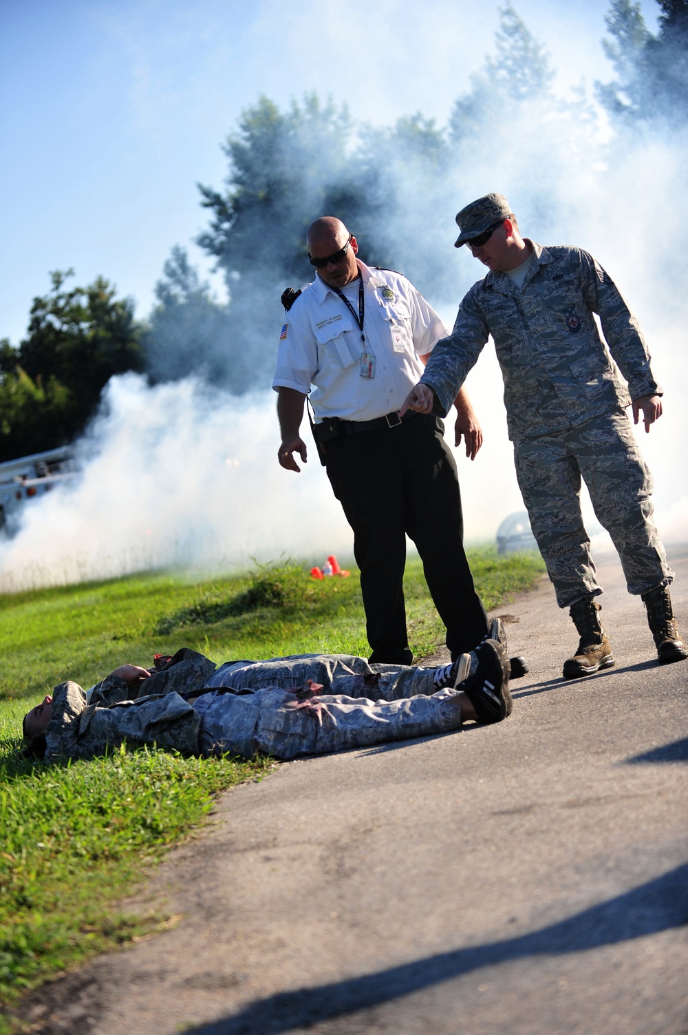 Seymour Johnson, local community team up to test accident response