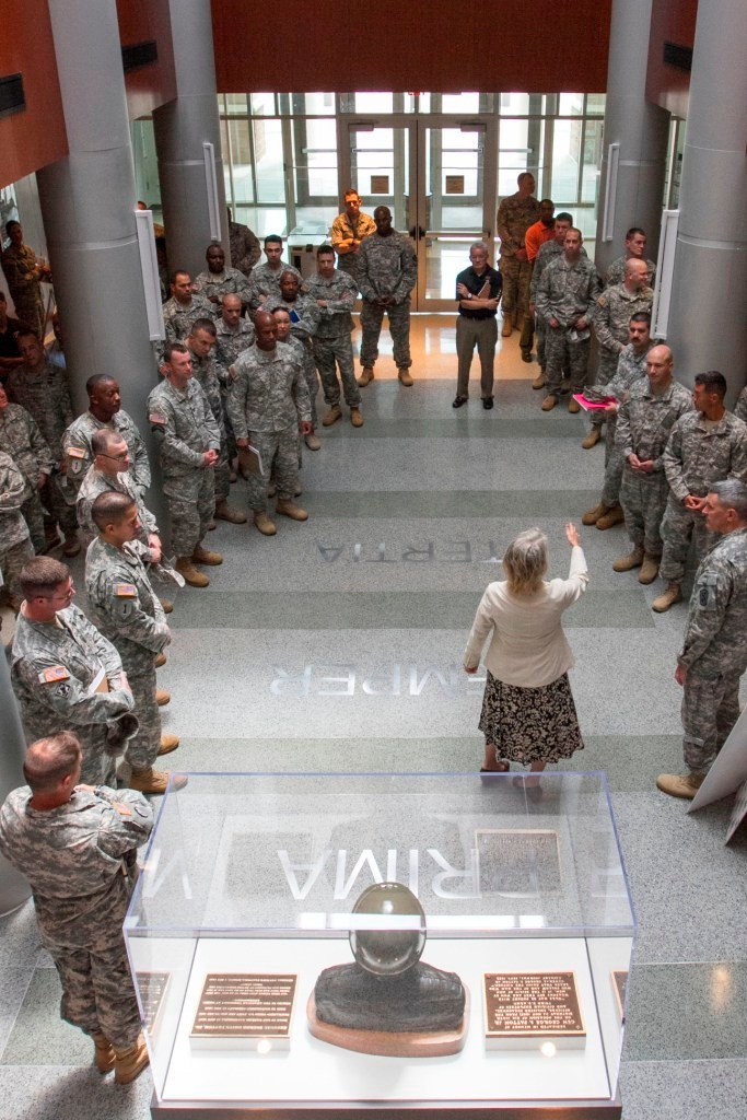 Army Command and General Staff College class 14-003 visits US Army Central