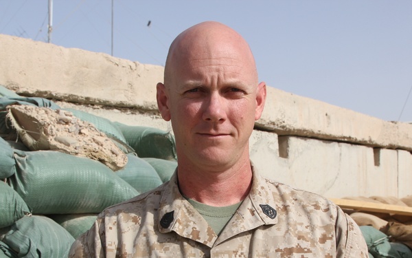 1st Marine Regiment cases colors, ends mission in Afghanistan