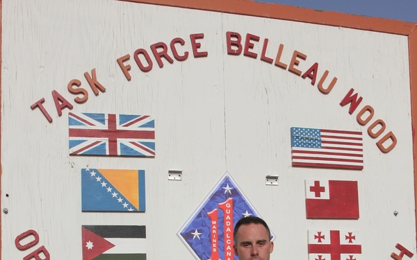 1st Marine Regiment cases colors, ends mission in Afghanistan