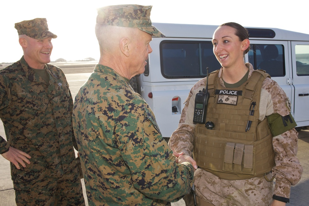 Marine Corps Commandant Visits Afghanistan