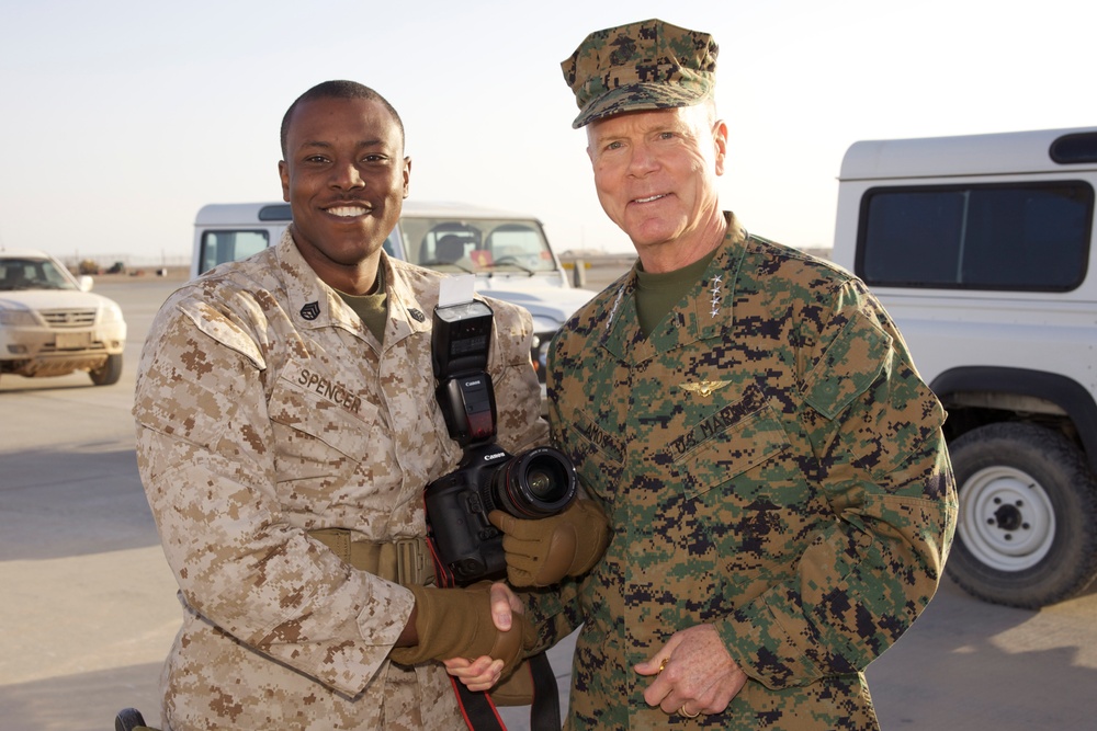 Marine Corps Commandant Visits Afghanistan