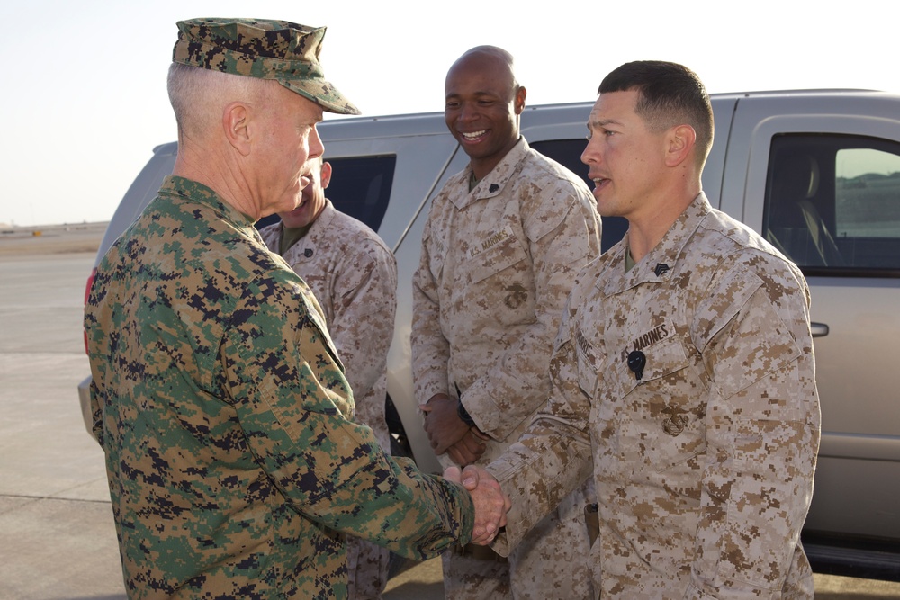 Marine Corps Commandant Visits Afghanistan