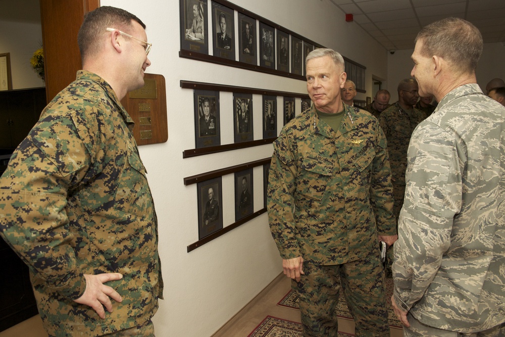 Marine Corps Commandant Visits Germany