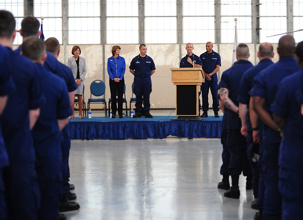 Pacific Area commander visits Coast Guard Base Kodiak