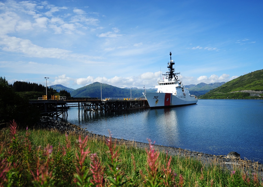 Coast Guard Cutter Stratton visits Kodiak, Alaska
