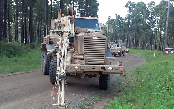 Engineers team with MPs at JRTC