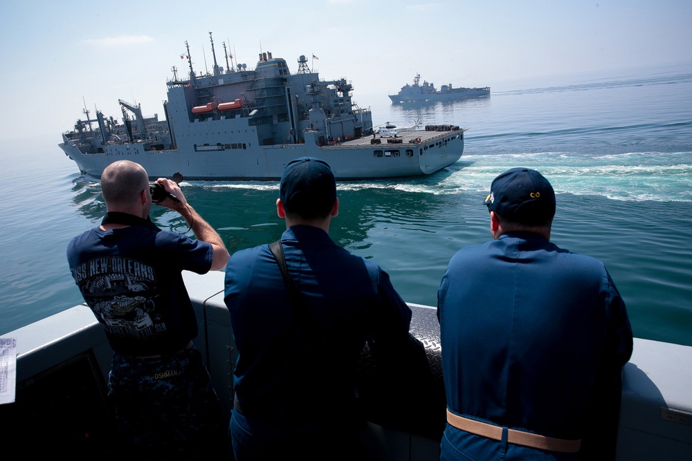 USS New Orleans operations