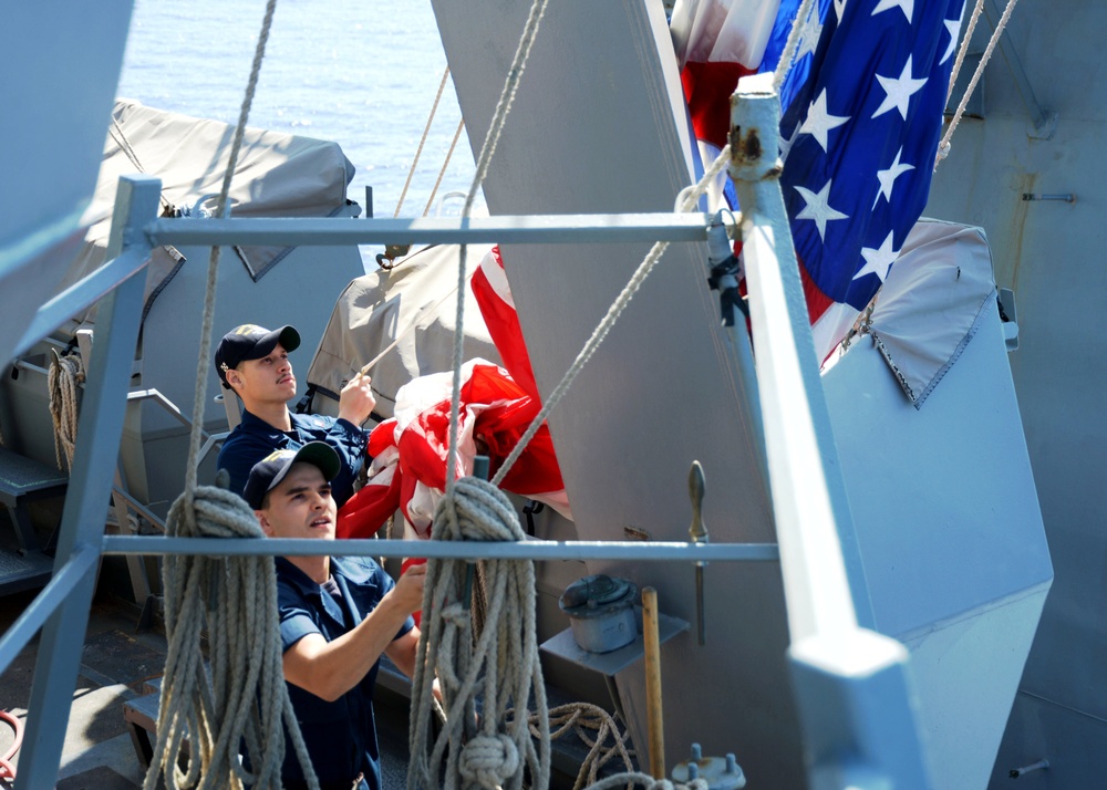 USS Ramage operations