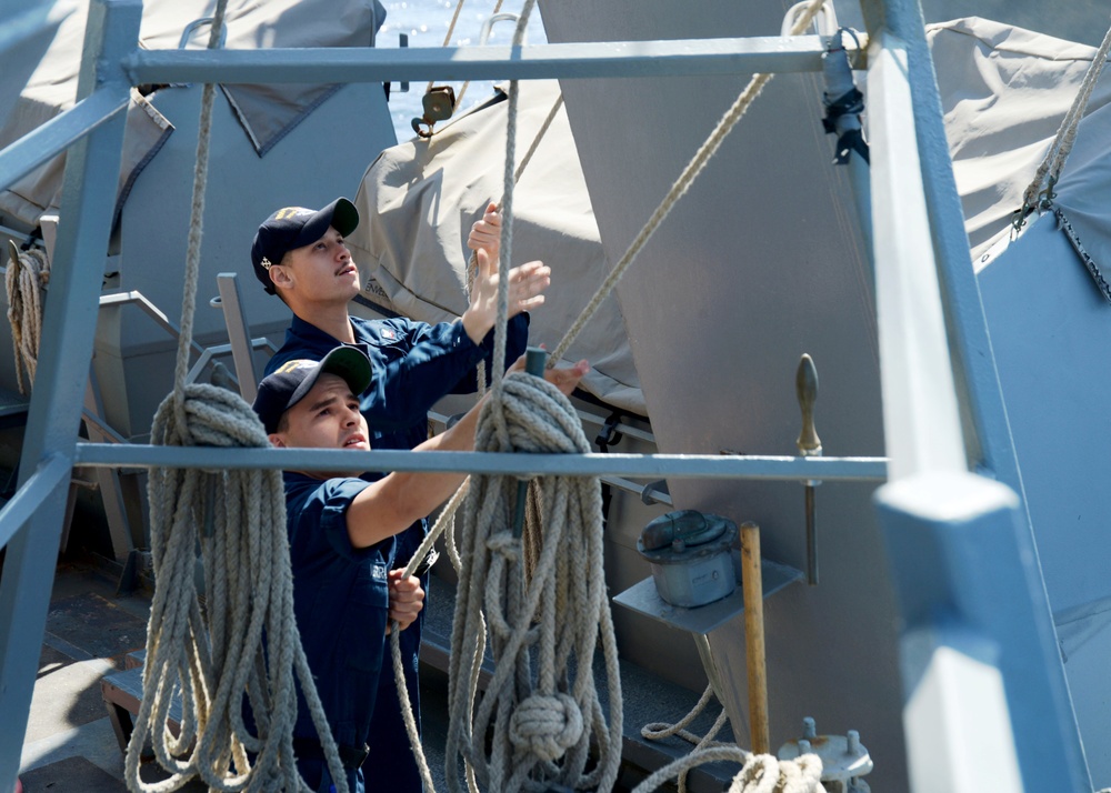 USS Ramage operations