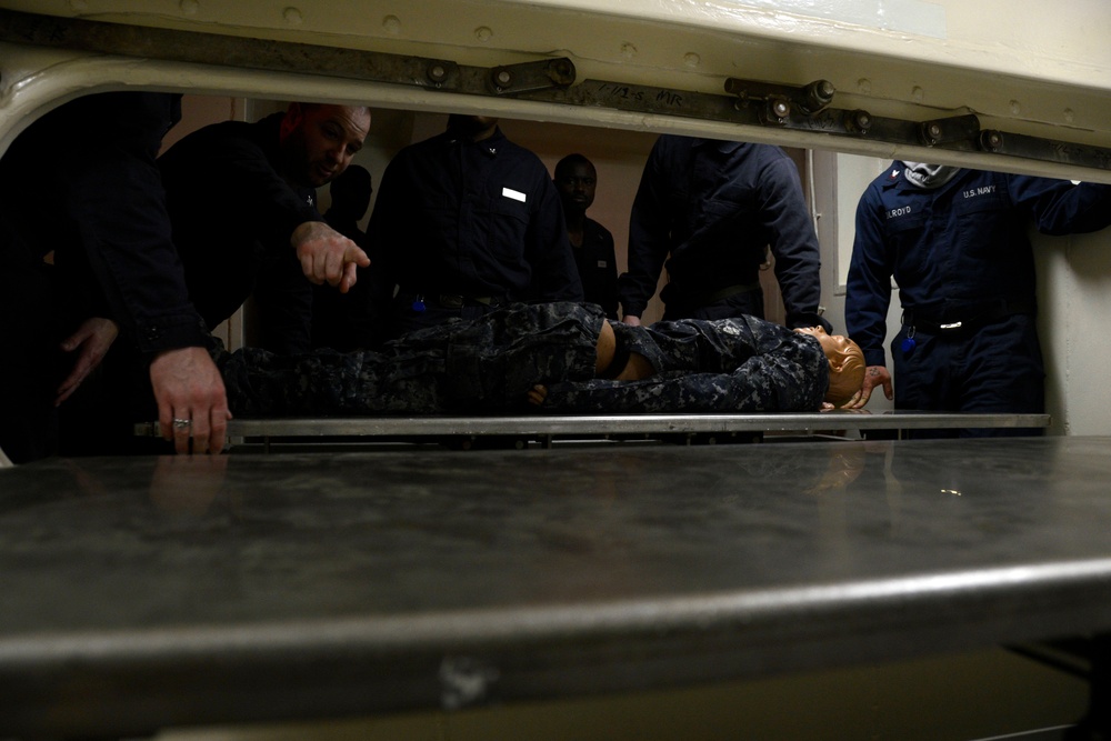 USS Mesa Verde opera;tions