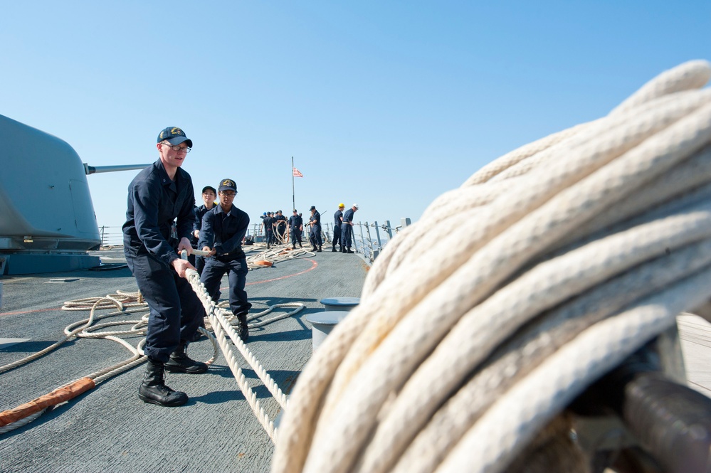 USS Arleigh Burke operations