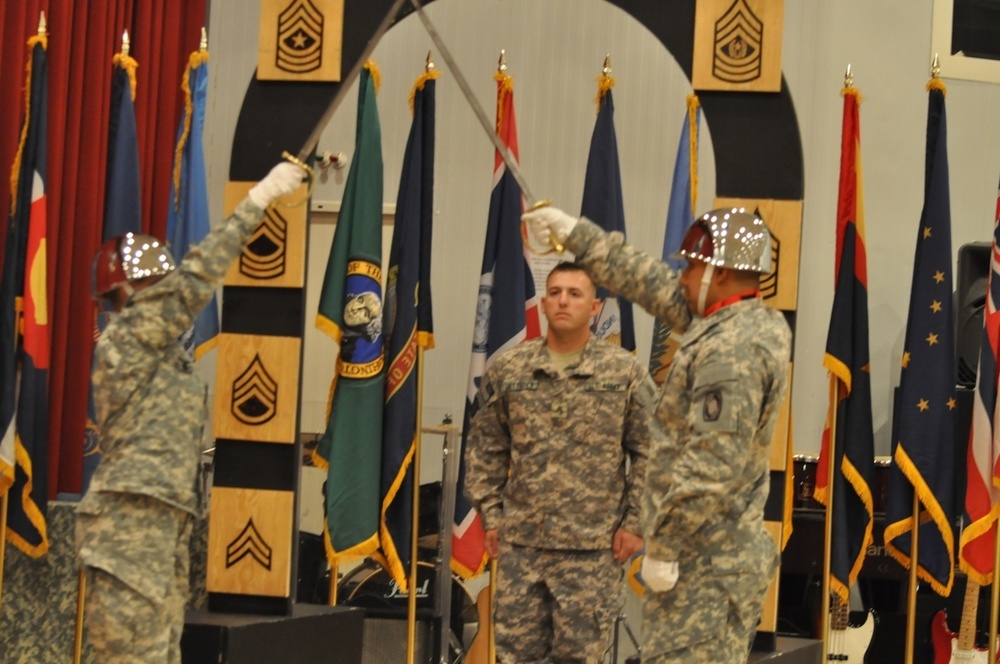'Strike First' Battalion inducts 28 sergeants to the NCO Corps