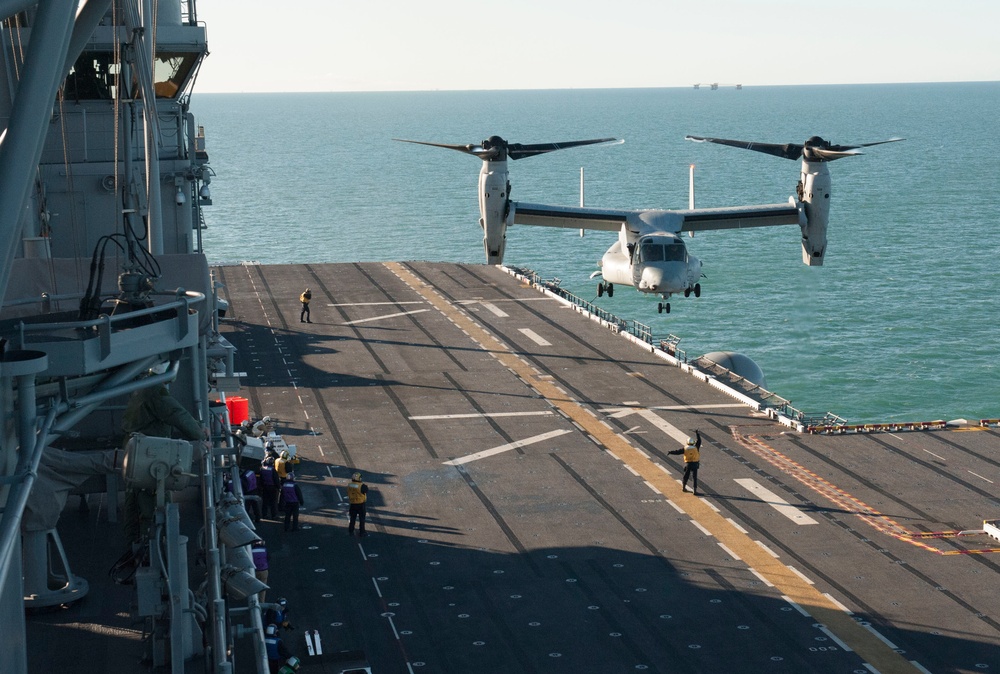 USS America operations