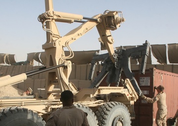 Marines with Combat Logistics Battalion 1 conduct retrograde operation in Helmand province, Afghanistan
