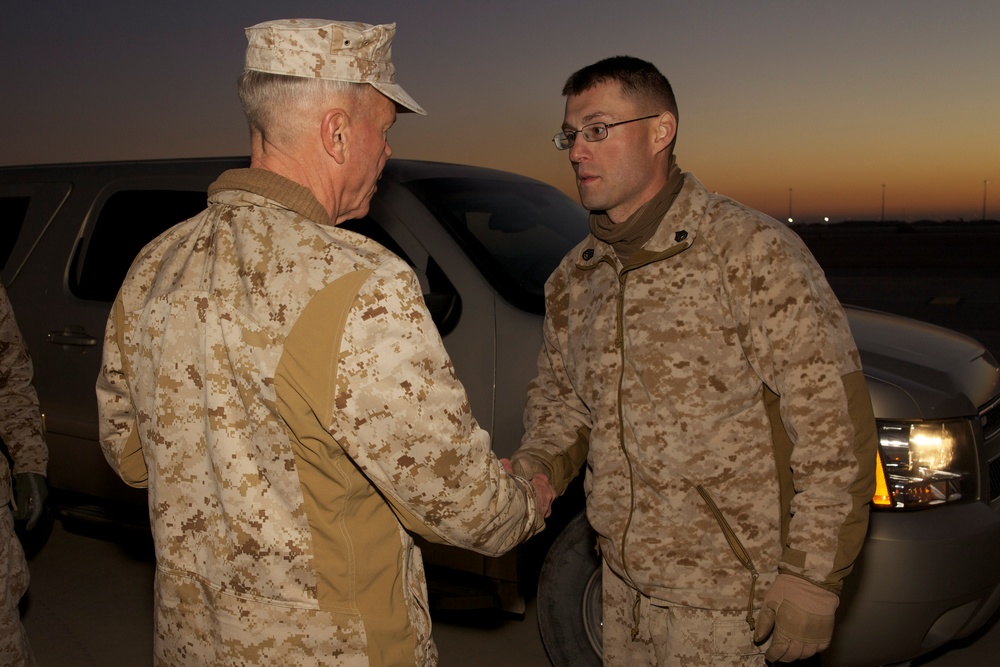 Marine Corps Commandant Visits Afghanistan