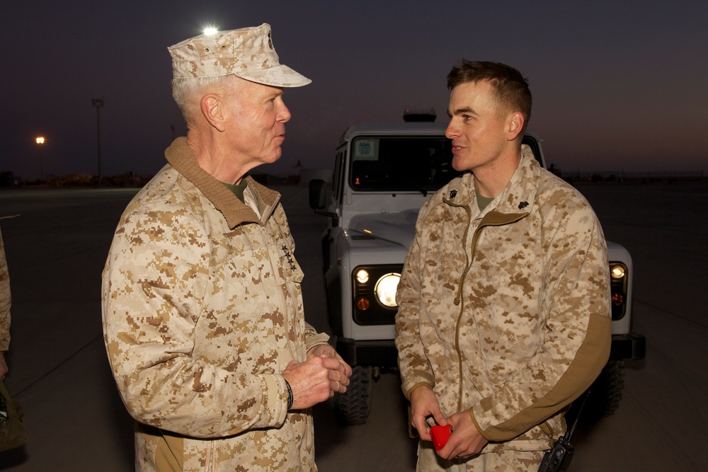 Marine Corps Commandant Visits Afghanistan