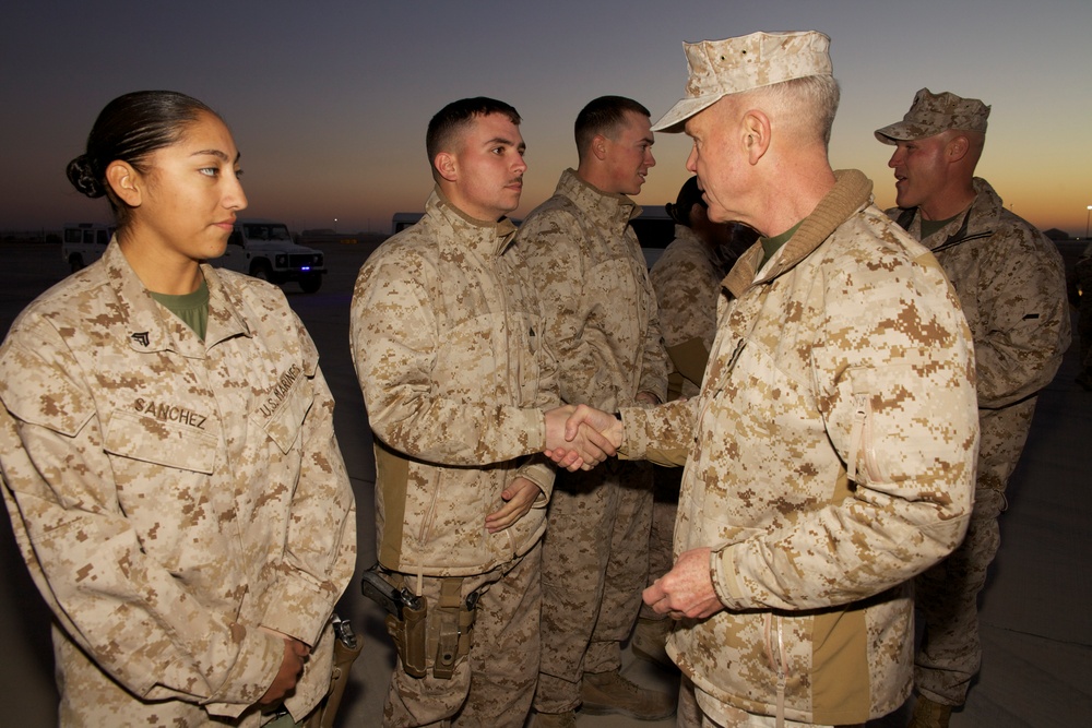 Marine Corps Commandant Visits Afghanistan