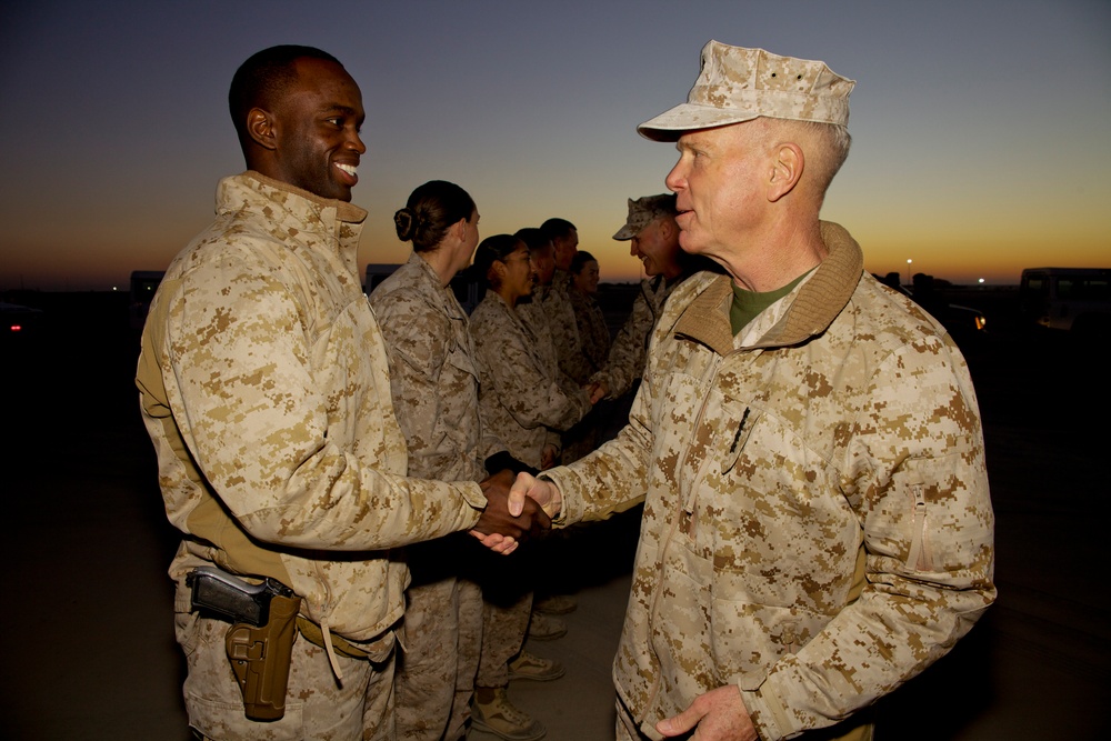 Marine Corps Commandant Visits Afghanistan