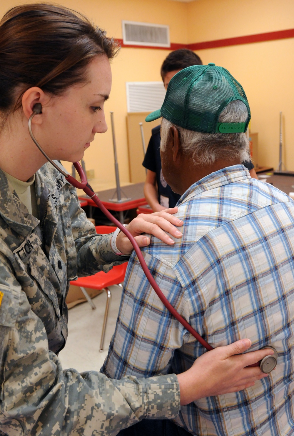 Texas Military Forces give health a boost in Rio Grande City