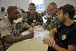Soldiers learn how to battle natural disasters during exercise