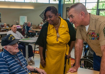 SEAC visits New Jersey Veterans Memorial Home at Paramus