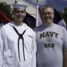 US Navy Ceremonial Guard hosts family day