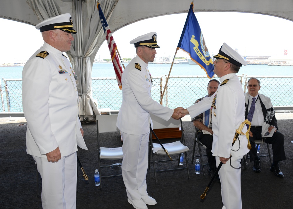 Naval Submarine Training Center Pacific change of command