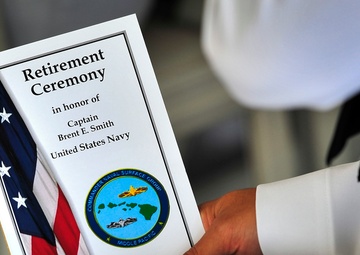 Capt. Brent Smith retirement ceremony
