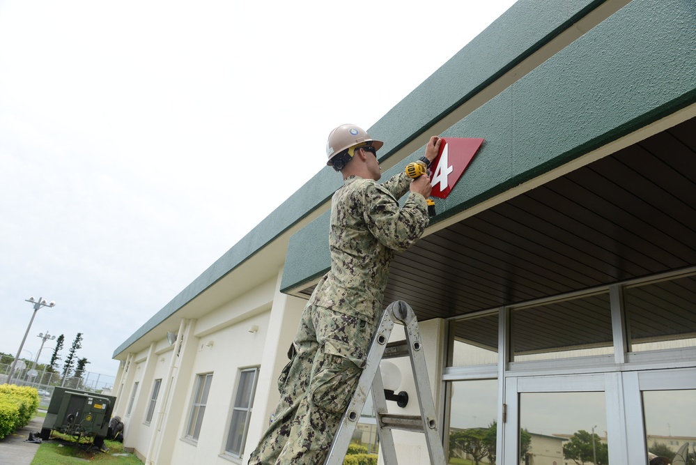 NMCB-4 takes charge of construction operations in the Pacific area