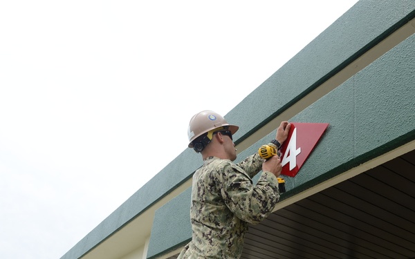 NMCB-4 takes charge of construction operations in the Pacific area
