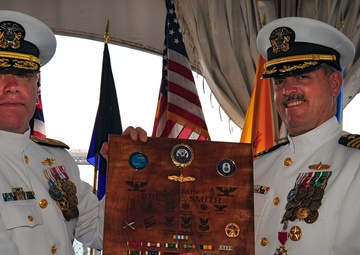 Capt. Brent Smith retirement ceremony