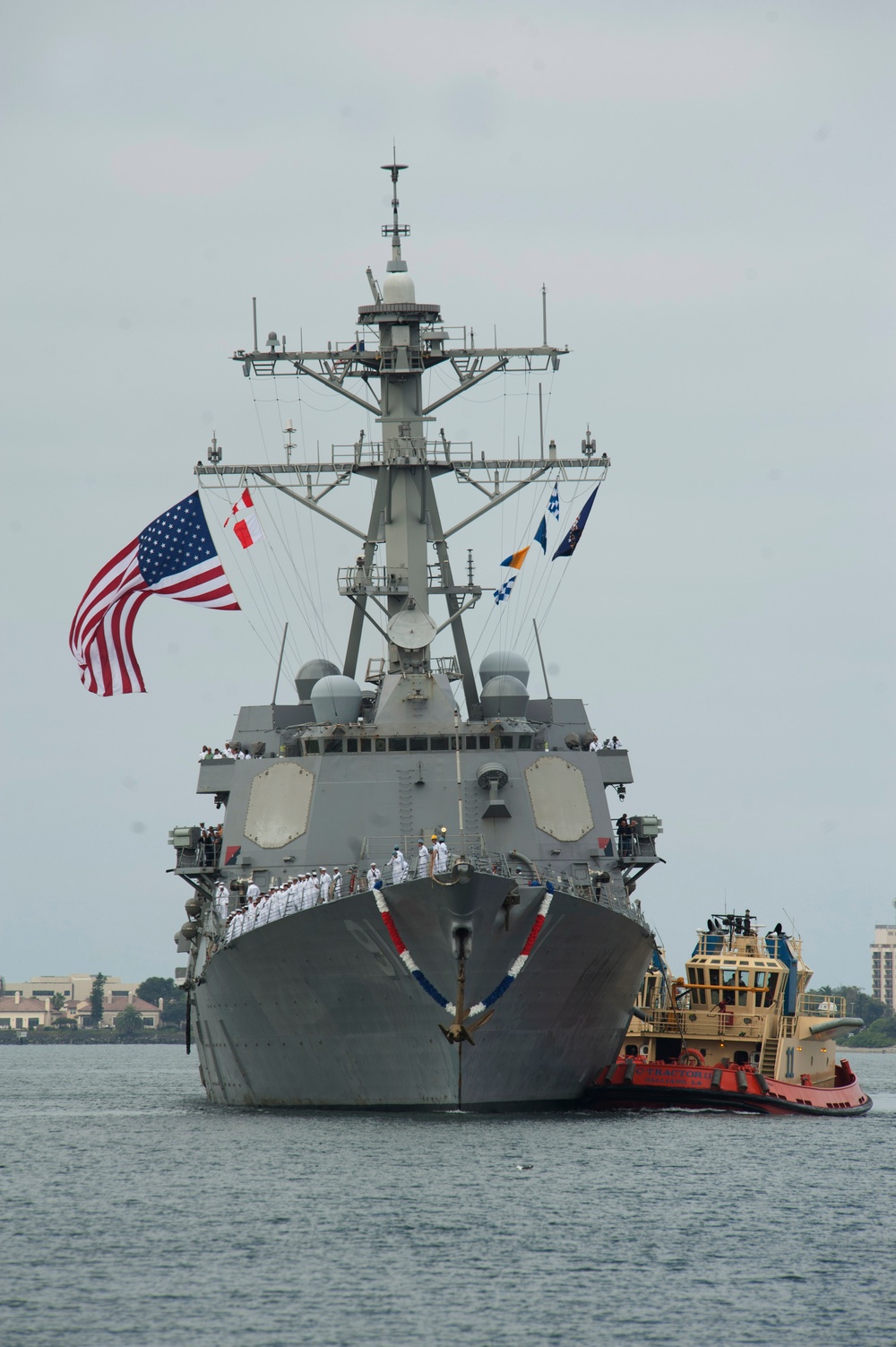 USS Pinckney returns