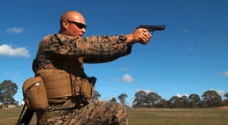 Combat shooting takes Marine overseas, shooting professionally for his country