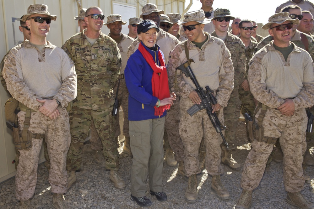 Marine Corps Commandant Visits Afghanistan for Christmas