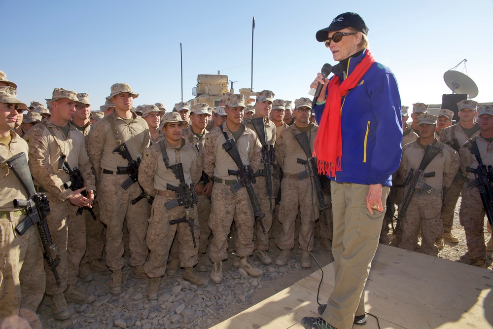 Marine Corps Commandant Visits Afghanistan for Christmas