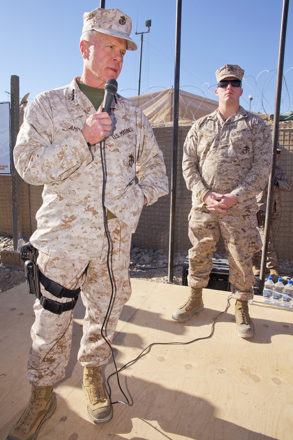 Marine Corps Commandant Visits Afghanistan for Christmas