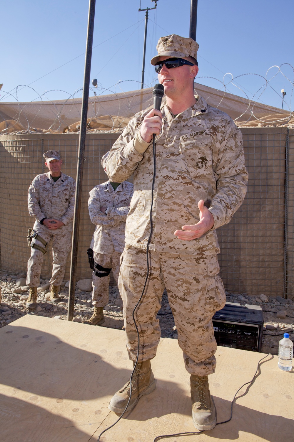 Marine Corps Commandant Visits Afghanistan for Christmas