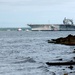 Ex-USS Saratoga departs NAVSTA Newport for dismantling, recycling