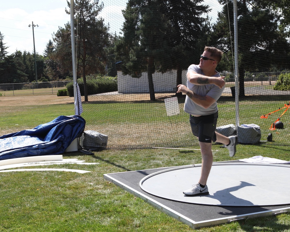 Wounded Warrior Regiment holds Track and Field Camp in Portland, Oregon