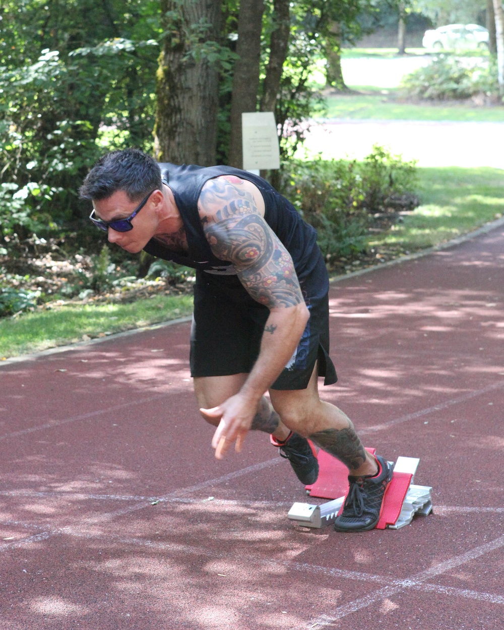 Wounded Warrior Regiment holds Track and Field Camp in Portland, Oregon