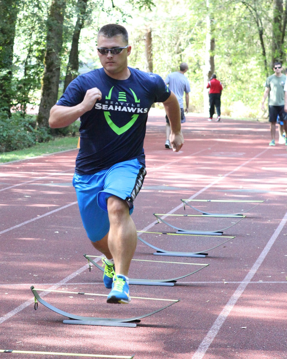 Wounded Warrior Regiment holds Track and Field Camp in Portland, Oregon